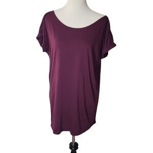 Victoria's‎ Secret Wine Off the Shoulder Top Size Medium